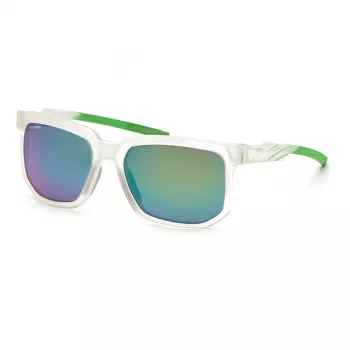 Okulary przeciwsłoneczne Philipp Plein Sport SSP011-56881Z dla mężczyzn - czarne/szare lustro 56mm