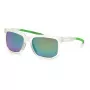 Okulary przeciwsłoneczne Philipp Plein Sport SSP011-56881Z dla mężczyzn - czarne/szare lustro 56mm