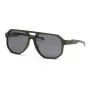 PHILIPP PLEIN SPORT SSP014-61J97P Okulary przeciwsłoneczne męskie - czarna oprawka, szare soczewki polaryzacyjne 61/15/135 mm