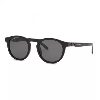 Okulary przeciwsłoneczne Philipp Plein Sport SSP035-520700 dla mężczyzn, czarna oprawka, szare szkła 52mm
