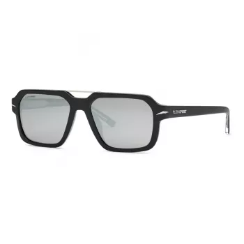 Okulary przeciwsłoneczne Philipp Plein Sport SSP036-577EPP męskie prostokątne czarno-szare 57mm