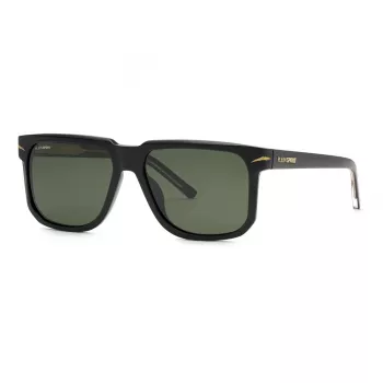 Okulary przeciwsłoneczne Philipp Plein Sport SSP037-59700P dla mężczyzn, oprawka czarna, soczewki szare, 59/16/150 mm