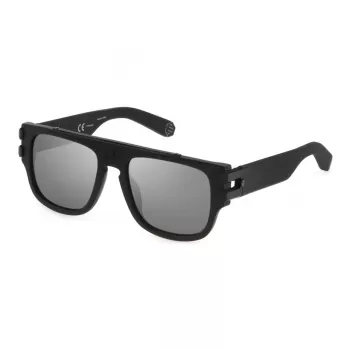 PHILIPP PLEIN SPP011W55703M Męskie okulary przeciwsłoneczne prostokątne 55/19/145 mm