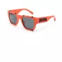 Philipp Plein SPP042W54V47F Męskie okulary przeciwsłoneczne prostokątne czarno-szare 54/23/145 mm