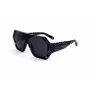 Okulary przeciwsłoneczne Philipp Plein SPP047-0Z21 dla mężczyzn, czarna oprawka, szare szkła, 99 mm