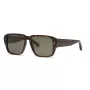 PHILIPP PLEIN SPP081-550722 Okulary przeciwsłoneczne męskie Czarna oprawka acetatowa Szare szkła 55/17/145 mm