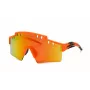 Okulary przeciwsłoneczne męskie Philipp Plein SSP001-99B55A Shield Czarna Oprawka Szare Szkło 99/0/130 mm