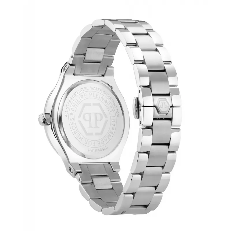 Zegarek męski Philipp Plein The Skull PWUFA0425 44mm Czarny Silikon