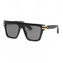 PHILIPP PLEIN Unisex Okulary Przeciwsłoneczne SPP108M560700 - Czarna Oprawka, Szare Szkła, 56mm