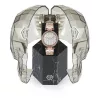 Philipp Plein Damski zegarek kwarcowy PWEAA0821 32mm ze stali nierdzewnej z czarną tarczą z czaszką