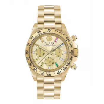 Zegarek damski Philipp Plein PWSBA0223 kwarcowy analogowy 38mm różowe złoto stal nierdzewna