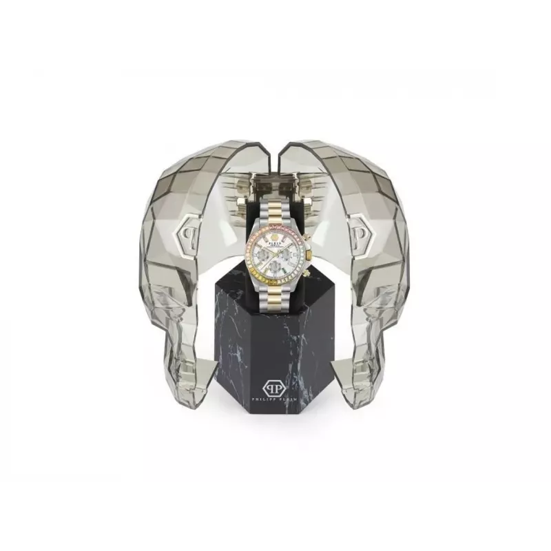 Zegarek damski Philipp Plein PWSBA0523 38mm ze stali nierdzewnej, kwarcowy