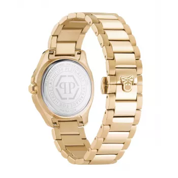 Zegarek damski Philipp Plein PWTAA1224 The G.O.A.T. Kwarcowy Analogowy 37mm Różowe Złoto Stal Szlachetna