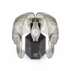 Zegarek damski Philipp Plein PWYAA0223 The $kull Quartz Analog 34mm Czarny Pasek Silikonowy