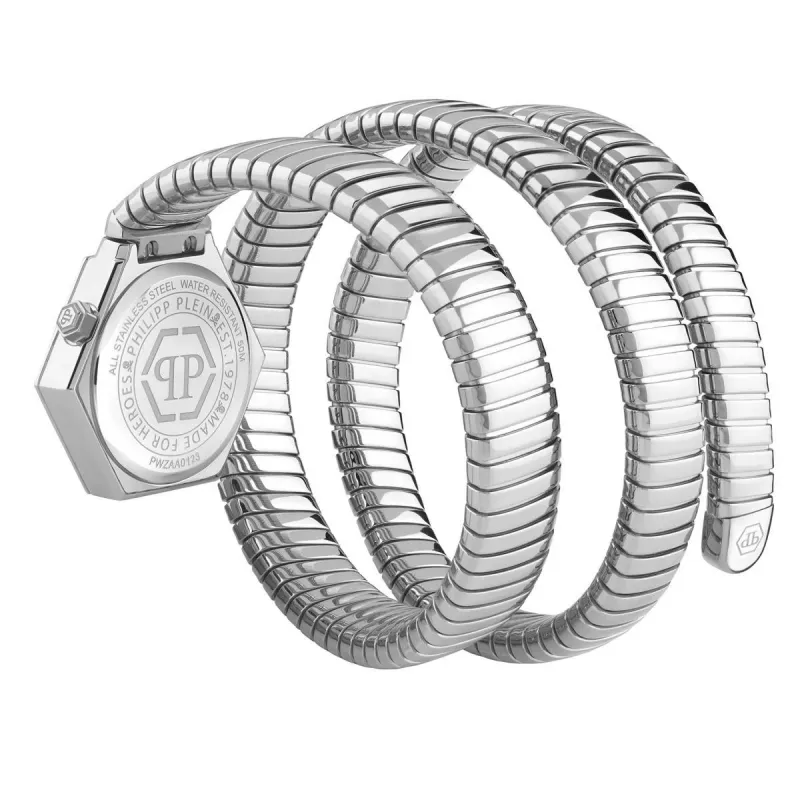 Zegarek damski Philipp Plein PWZAA0123 28mm Stal nierdzewna Skeleton