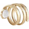 Zegarek damski Philipp Plein PWZAA0825 The $kull Quartz 28mm Różowe Złoto Stal Szlachetna Czarny Silikon