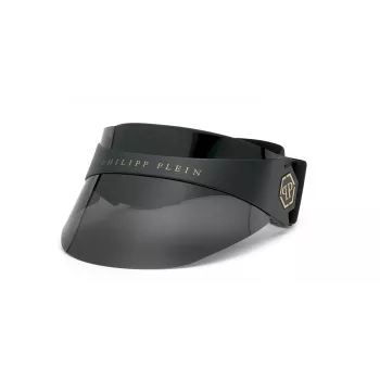Okulary przeciwsłoneczne Philipp Plein damskie SPP033SS4990U Cat Eye - Shiny Black