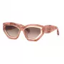 Okulary przeciwsłoneczne Philipp Plein damskie SPP099M5506Z8 - czarna oprawka acetatowa, szare soczewki, 55/18/140 mm