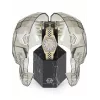 Zegarek damski Philipp Plein PW2BA0223 38mm Różowe Złoto Stal Szlachetna Biały Silikon