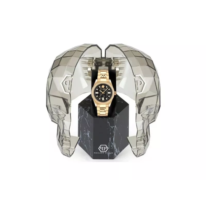 Zegarek damski Philipp Plein PWCDA0624 38mm Stal nierdzewna Kwarcowy