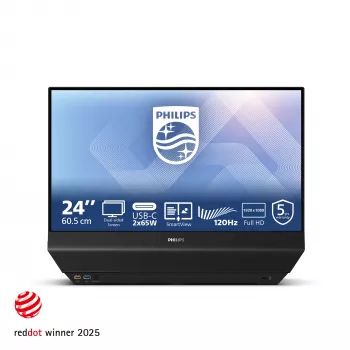 Philips 24B2D5300 23,8 inch IPS Full HD LED Monitor - Czarny
