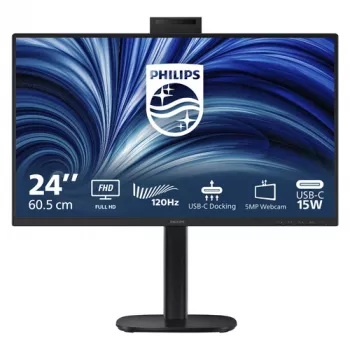 Philips 24B2U3301H 23,8 inch IPS Full HD Monitor - 75Hz, USB-C Hub, Wbudowana Kamera i Głośniki