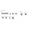Philips 65PQS8501/12 65-calowy QLED Ambilight Smart TV 4K UHD Titan OS Czarny