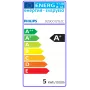 Philips CorePro LEDspot GU10 4.6W Odpowiednik 50W 2700K Ciepła Biel 36° Żarówka LED Spot, 5 Sztuk