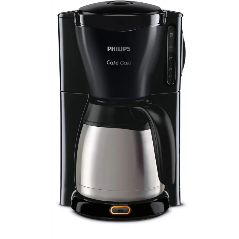 Ekspres do kawy przelewowy Philips HD7544/20 1.2L Czarny i Stal nierdzewna