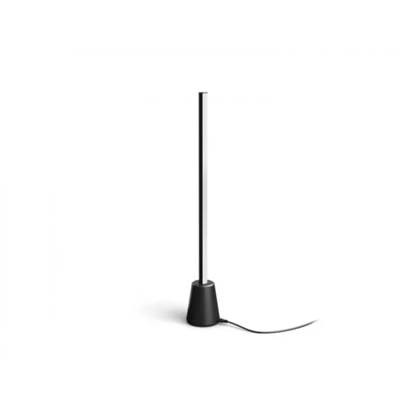 Philips Hue Gradient Play Table Lamp Smart LED, E27, 7.5W, 1100lm, Tunable White & 16 Million Colors, Black
