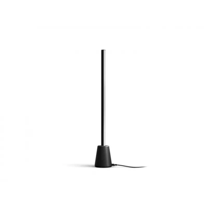 Philips Hue Gradient Play Table Lamp Smart LED, E27, 7.5W, 1100lm, Tunable White & 16 Million Colors, Black
