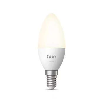 Philips Hue White Candle Bulb E14 B39 EU 1 Pack