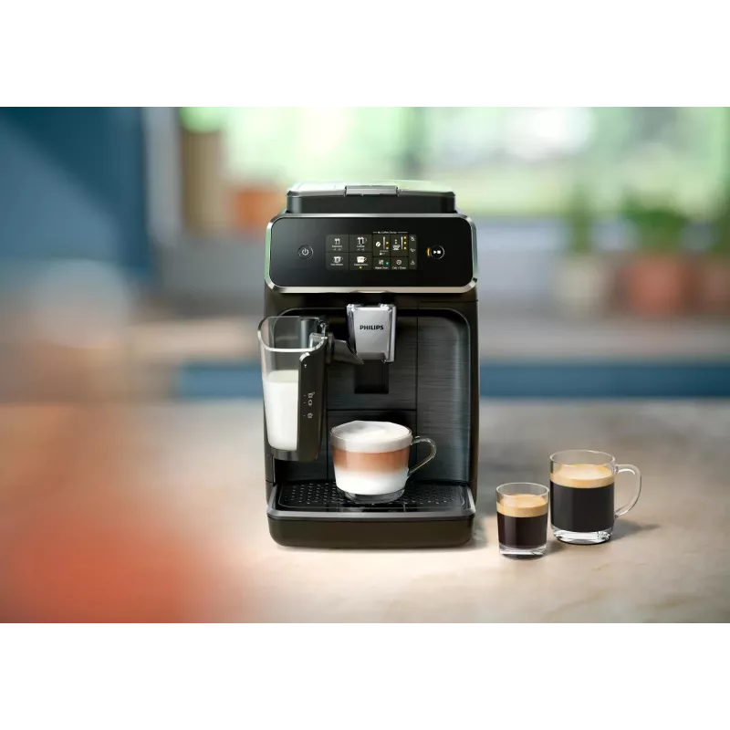 Philips Series 2300 LatteGo Ekspres do Kawy Automatyczny EP2339/40 Czarny/Srebrny