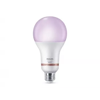 Philips Smart WFB 150W A80 E27 RGB Żarówka LED, 15W odpowiednik 150W, 1500 lumenów, regulowana biel i kolor, ściemnialna, współpracuje z Alexa