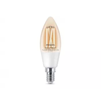 Philips Smart WFB 40W C35 E14 927-65 CL 1PF/6 inteligentna żarówka LED - 4,9W 470lm biała regulowana E14 świeczkowa Wi-Fi Bluetooth ściemnialna