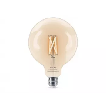 Inteligentna żarówka LED Philips Smart Wi-Fi G125 E27 7W (odpowiednik 60W) Tunable White Clear
