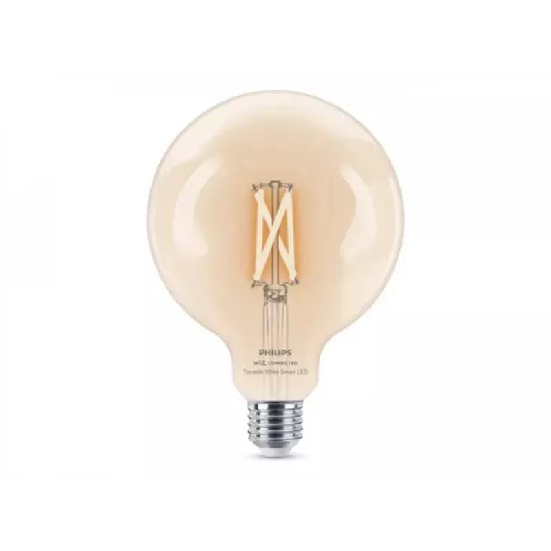 Inteligentna żarówka LED Philips Smart Wi-Fi G125 E27 7W (odpowiednik 60W) Tunable White Clear