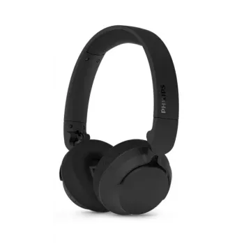 Philips TAH4500BK/00 Nauszne słuchawki bezprzewodowe z aktywną redukcją szumów, Bluetooth 5.2, bateria 28h, czarny