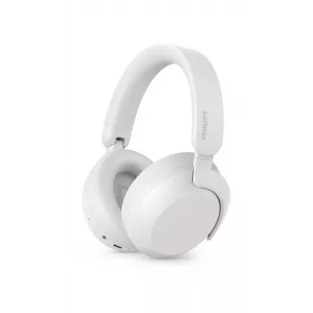 Philips TAH6000WT/00 Bezprzewodowe słuchawki nauszne z aktywną redukcją szumów, białe
