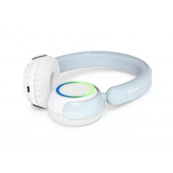 Philips TAK4200BL/00 Nauszne słuchawki bezprzewodowe z Bluetooth 5.0, bateria 28h, USB-C, składane, niebieskie