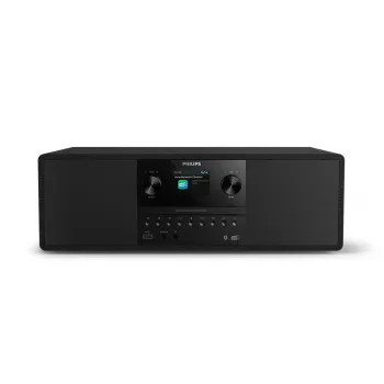 Philips TAM6500/10 Micro Hi-Fi System z Bluetooth, CD, USB, radiem FM, czarny