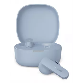 Philips TAT2100LB/00 True Wireless Bluetooth 5.0 Słuchawki dokanałowe z etui ładującym, IPX4, niebieski