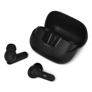 Philips TAT3000BK/00 True Wireless In-Ear Słuchawki Bluetooth 5.0 IPX4 Czarny