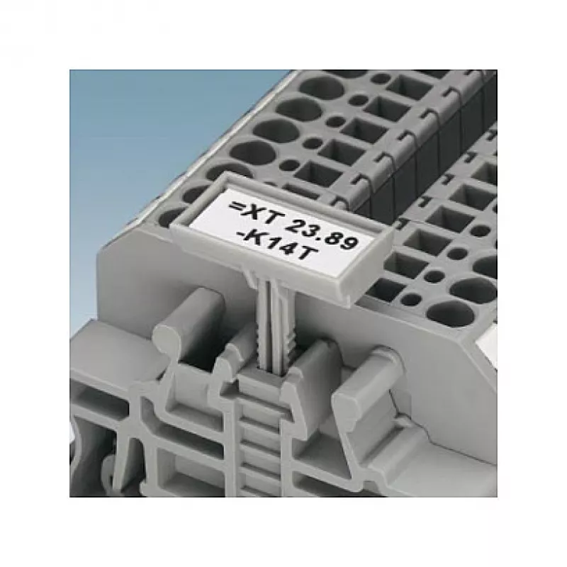 Phoenix 3022218 Endhalter CLIPFIX 35 - wspornik końcowy do szyny DIN NS 35, PA, szary
