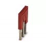 Phoenix 3030174 FBS 3-5 mostek wtykowy, 3-pozycyjny, raster 5,2 mm, czerwony