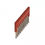 Phoenix 3030213 FBS 10-5 Mostek wtykowy, 10-pozycyjny, skok 5,2 mm, czerwony