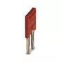 Phoenix 3030284 Mostek wtykowy FBS 2-8, 2-pozycyjny, raster 5,2 mm, czerwony