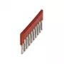 Phoenix 3030323 FBS 10-8 Mostek wtykowy, 10-pozycyjny, skok 8,2 mm, czerwony