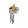 Phoenix 3034468 SB-ME 2-8 Mostek wtykany, 2-pozycyjny, raster 8 mm, czerwony