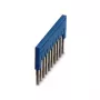 Phoenix 3036916 FBS 10-5 BU Mostek wtykowy, 10-pozycyjny, skok 5,2 mm, niebieski
